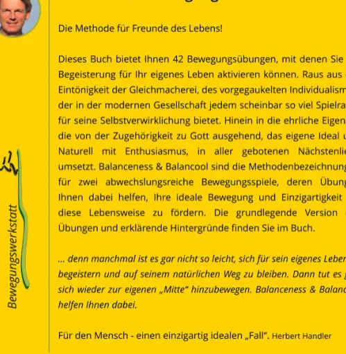 Buch - Meine ideale Bewegung von Herbert Handler