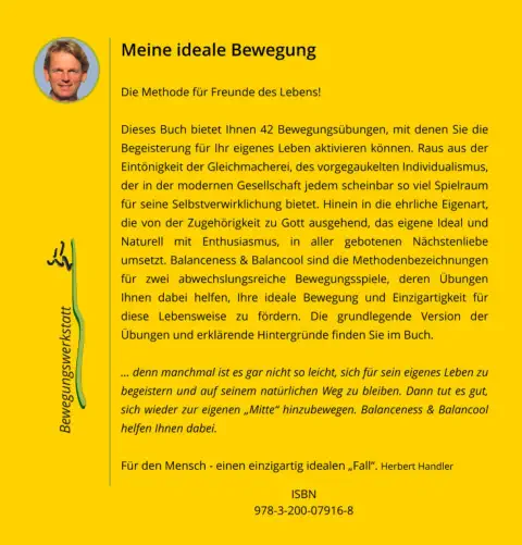 Buch - Meine ideale Bewegung von Herbert Handler