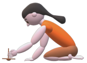 Kind mit Balancool Spiel