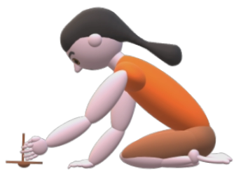 Kind mit Balancool Spiel